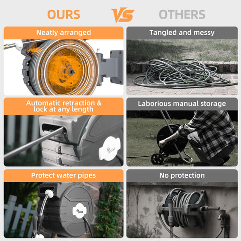 YESTAR three-layer PVC hose reinforced for durability and pressure.