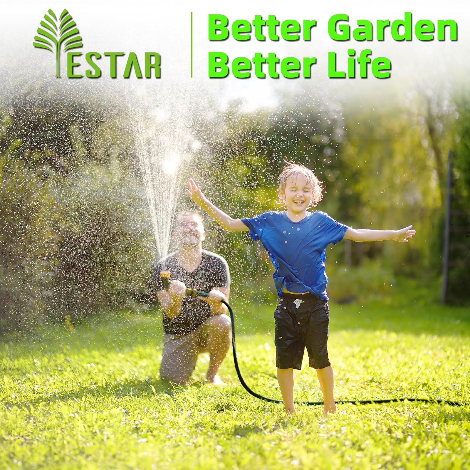 YESTAR wide-area irrigation capability covers up to thousands of square feet