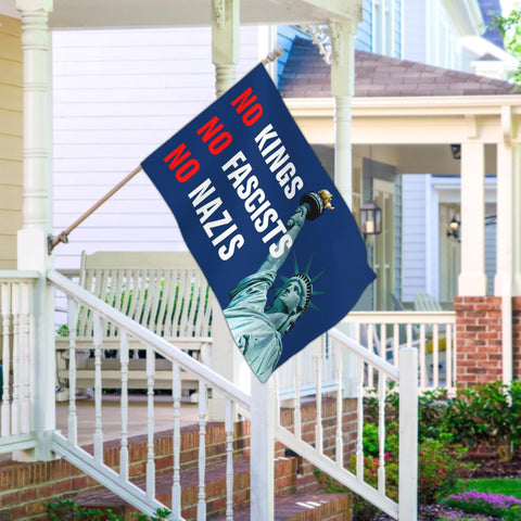 Yesuavt flag features double stitching and brass grommets for sturdy outdoor mounting.