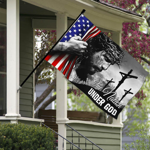 Yesuavt 3x5 ft flag full shot ready for outdoor use.