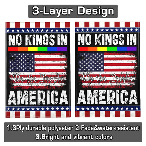 Yesuavt Rainbow flag design ideal for patios and terraces.