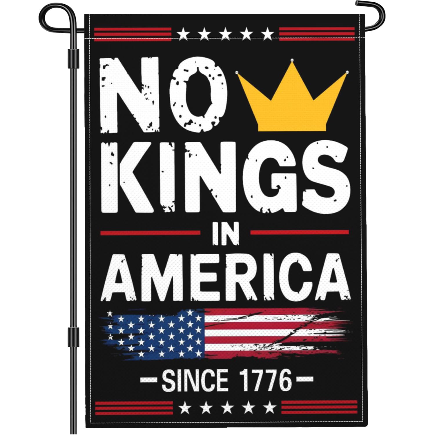 Yesuavt We The People 1776 flag for outdoor display with durable colors