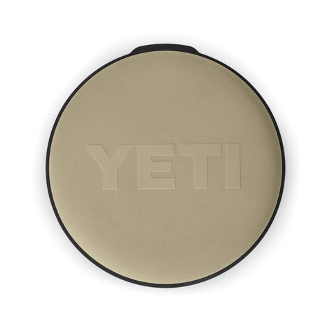 YETI LoadOut bucket rugged foam seat boosts comfort on rough terrain.