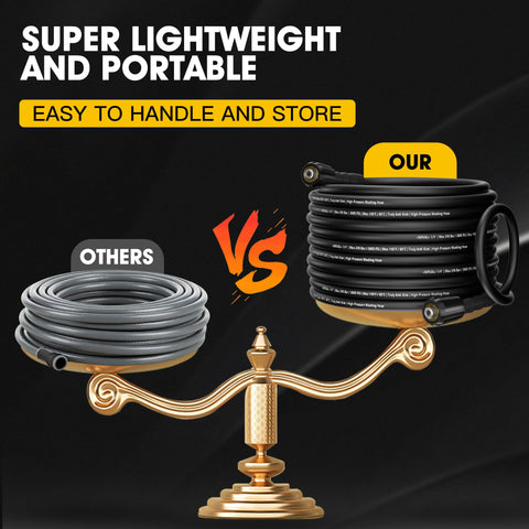 YETIANICAL NIFUAL kink-resistant design supports uninterrupted cleaning.