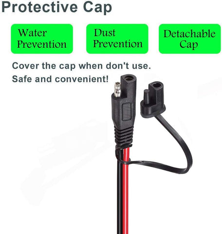 YETOR weatherproof cover design shields connectors from rain and dust