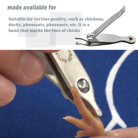 YETTAT compound chick toe punch stainless steel durability for regular use.