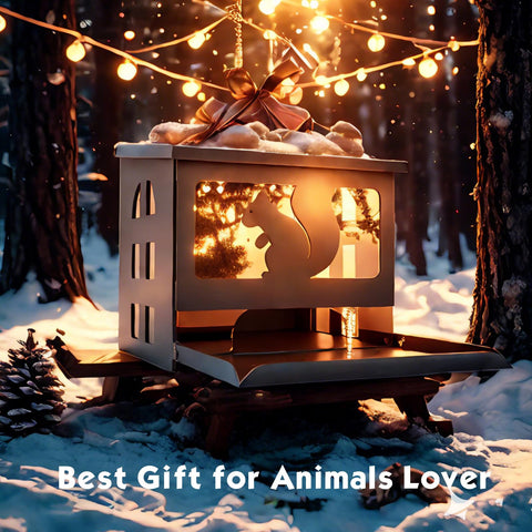 Yewacne Squirrel Feeder gift packaging suitable for nature lovers