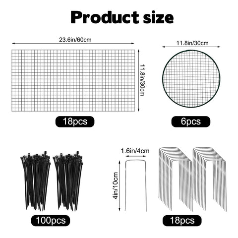 YEXEXINM detachable cover tops for added plant protection.