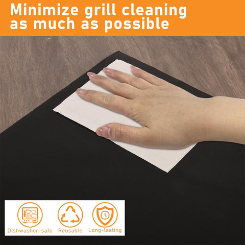 YEXEXINM dishwasher-safe grill pan liner for quick post-cook cleanup
