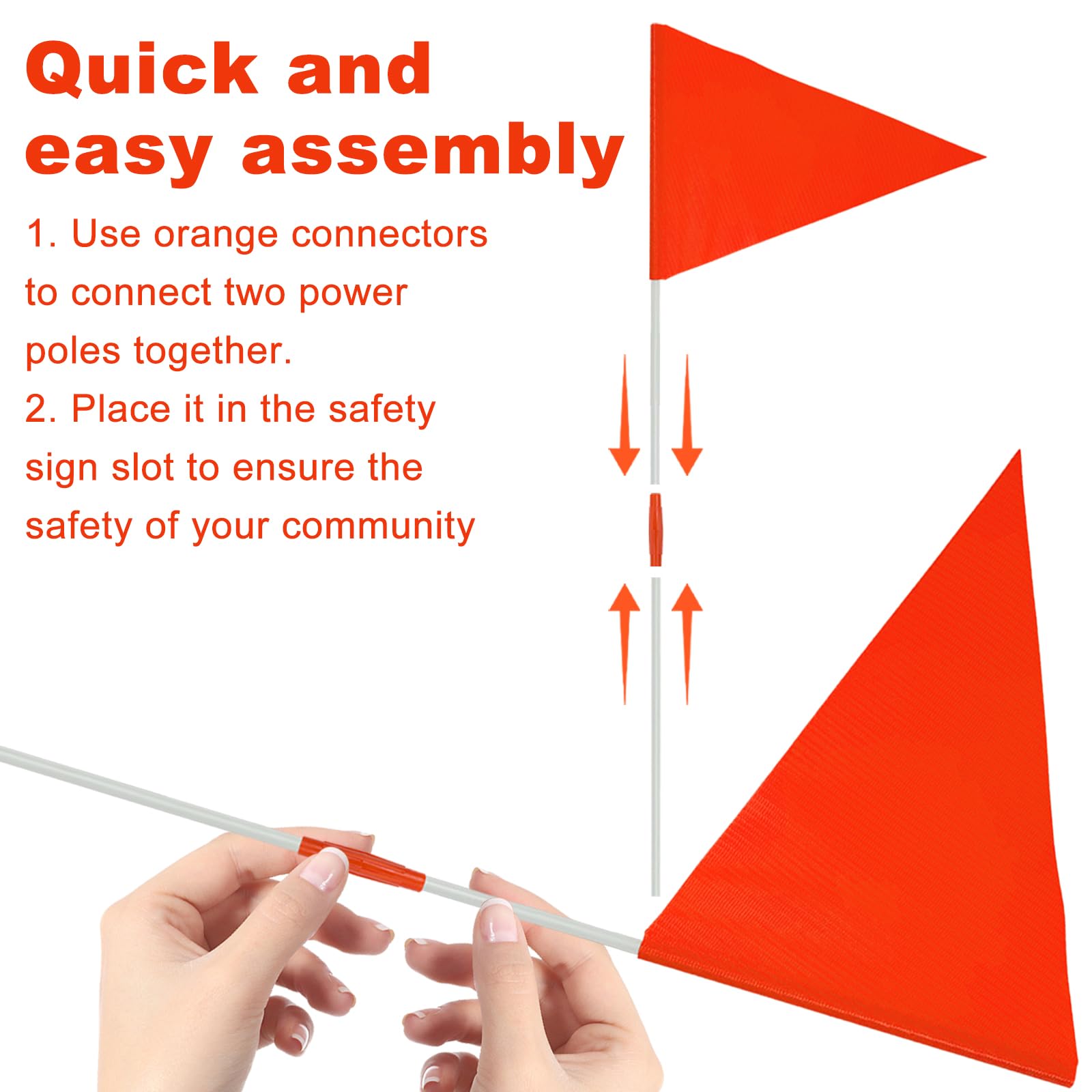 YEXEXINM visible-warning-sign-street-safety helps slow traffic near play areas