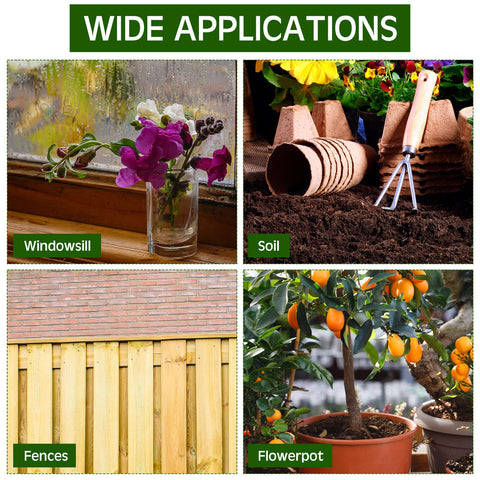 Yexiya outdoor rain gauge blue pack ready for garden and patio use.