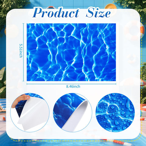 Yexiya underwater blend patch blends with liner for discreet repairs.