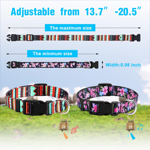 Yeyeplum adjustable goat collar with buckle for a perfect fit.
