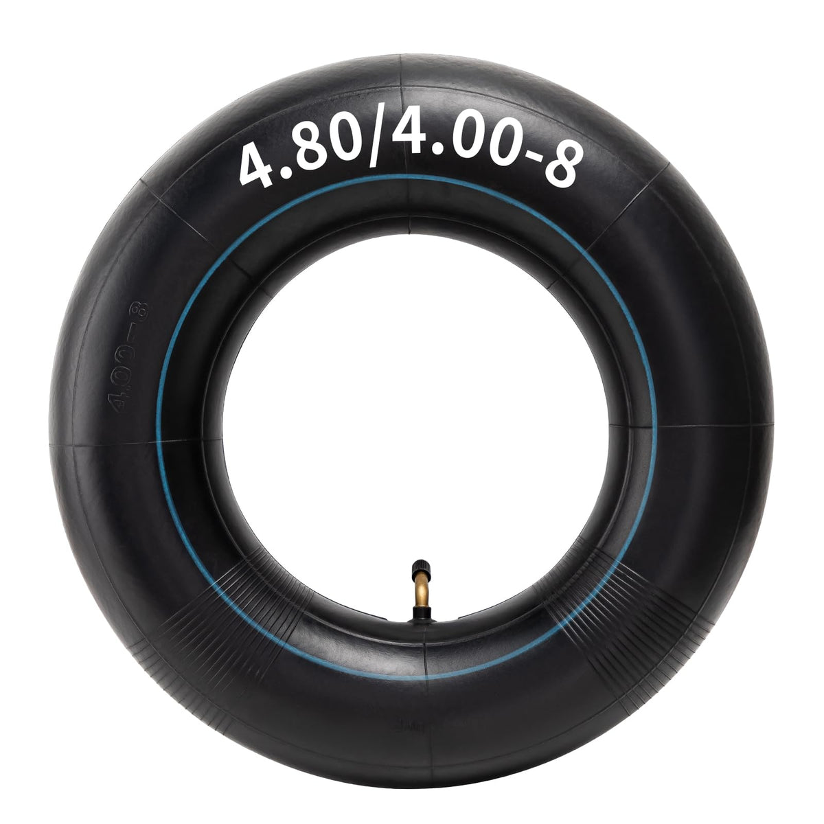YeYouC heavy-duty inner tube with angled TR87 valve for reliable sealing.