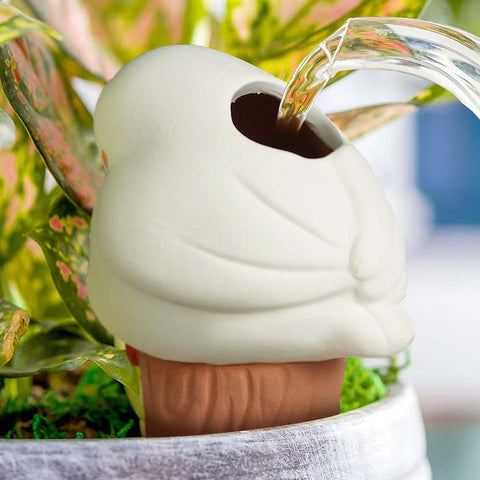 yfdb terracotta hand-painted details add whimsical charm to your garden
