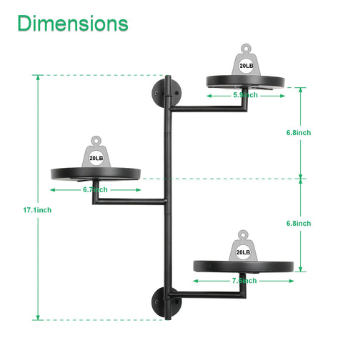 YFFSRJDJ black powder-coated plant stand blends with modern home decor.