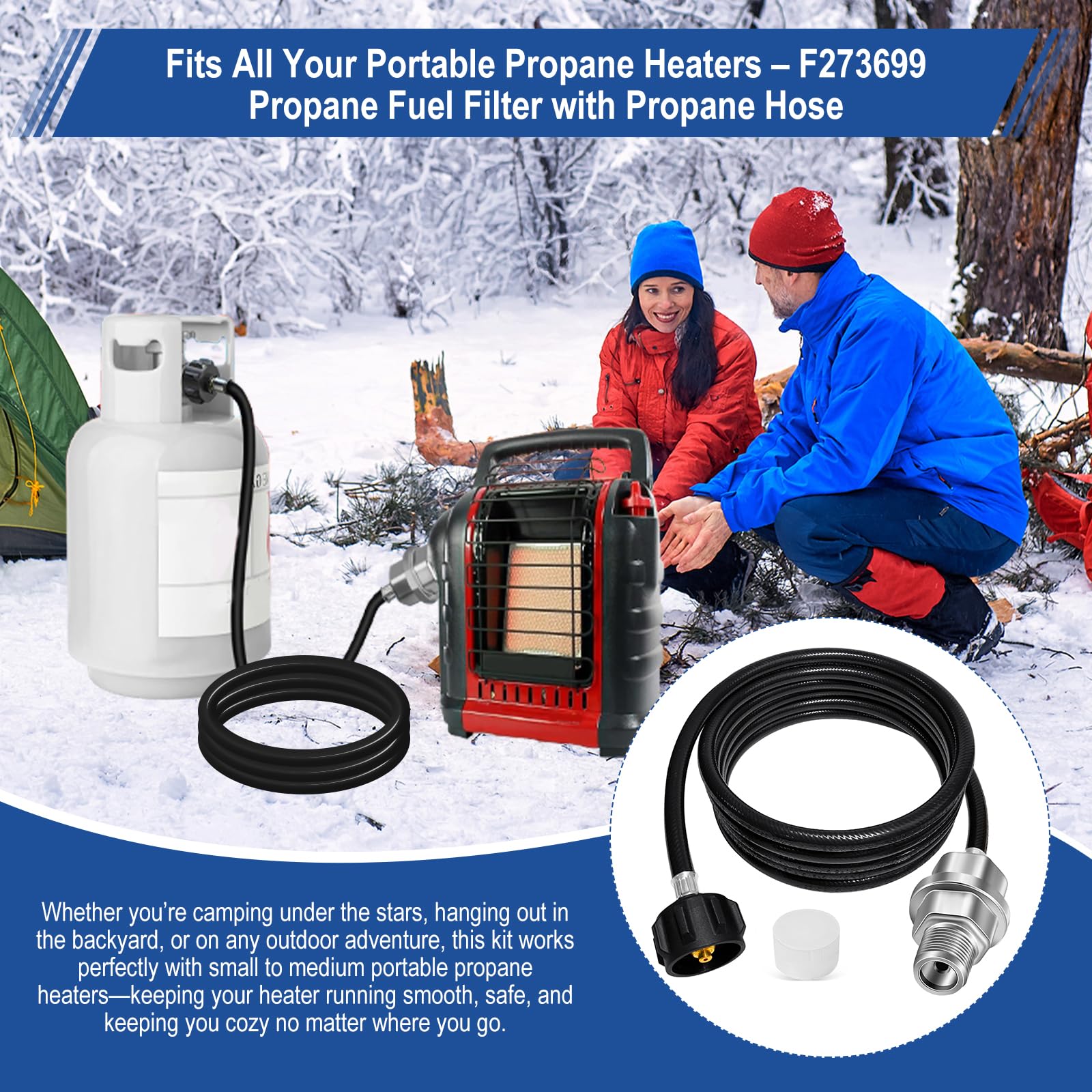 YFLWGFDA compatible with multiple grills and stoves for versatile outdoor cooking.