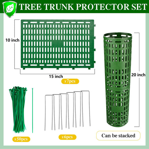 YGAOHF protective wrap with breathable holes promotes airflow around the trunk.
