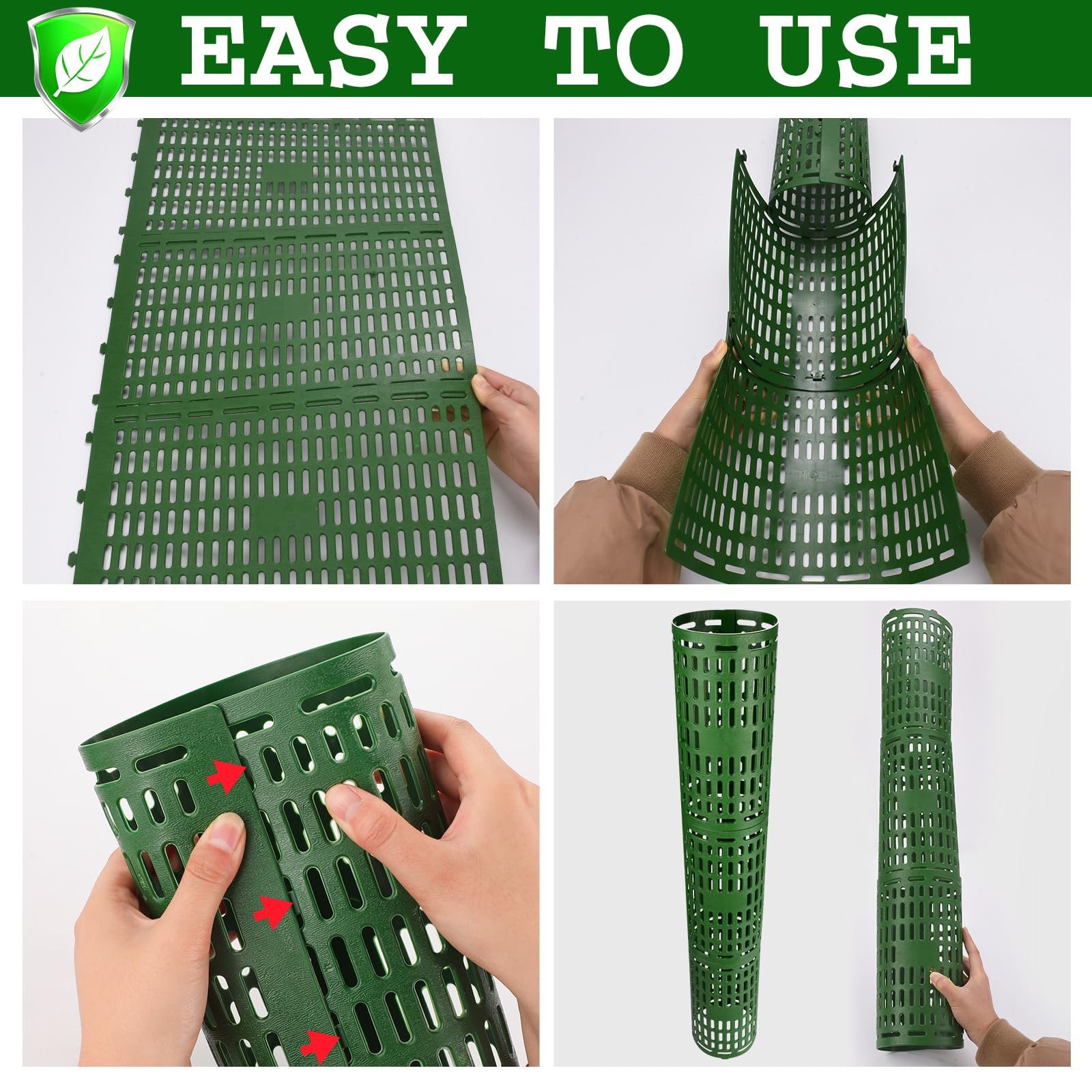 YGAOHF easy-install wrap snaps around the base with locking hooks.