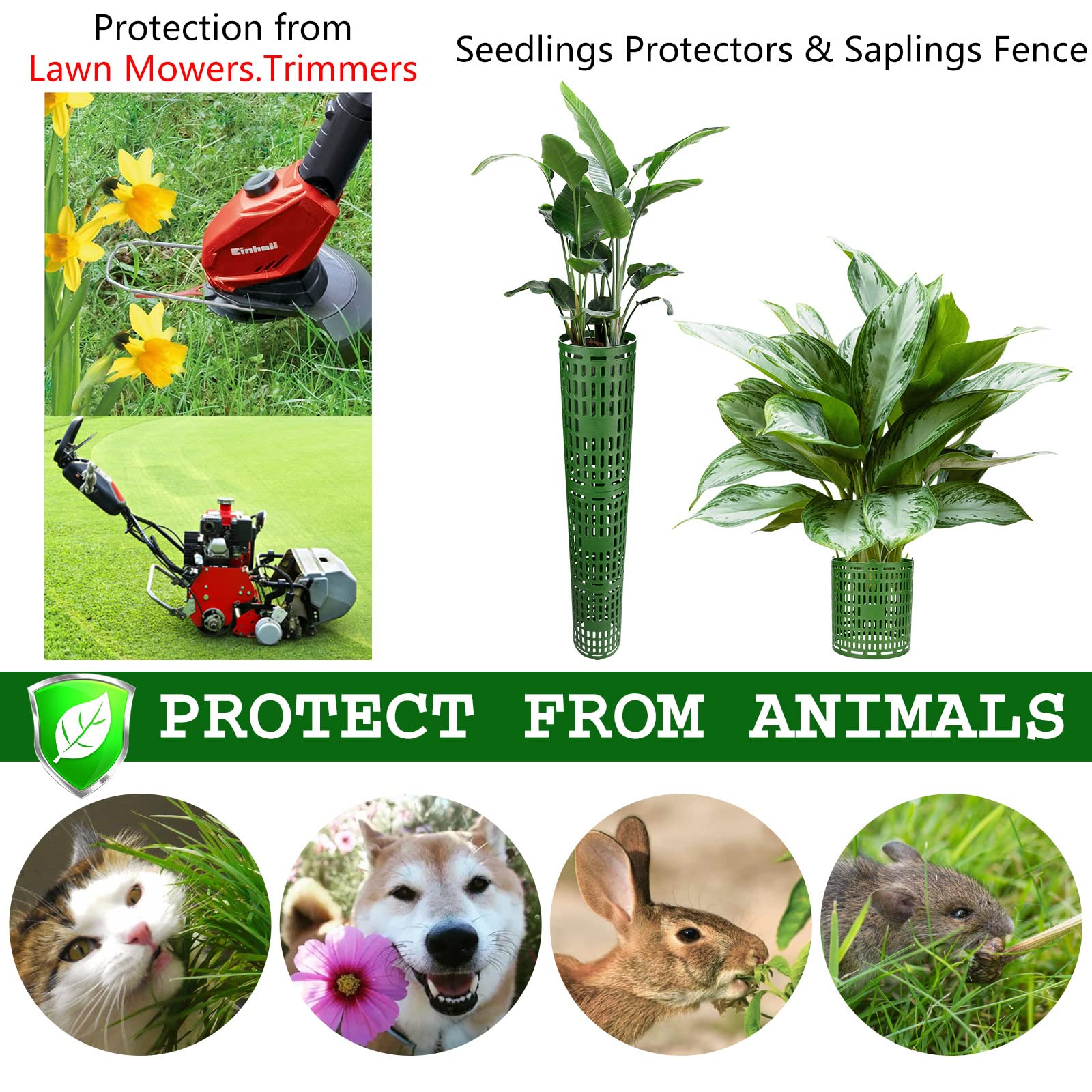 YGAOHF wrap also protects lamp posts and landscape installations.