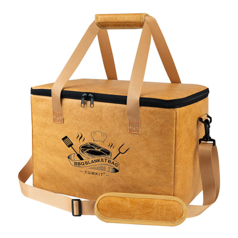 YGMkit BBQ blanket resting meat bag with easy loading and 180-degree access.