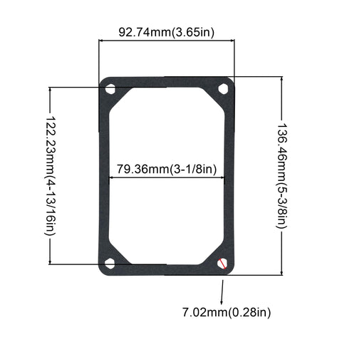 YGQ 272475S five-pack packaging shot for easy gasket replacement