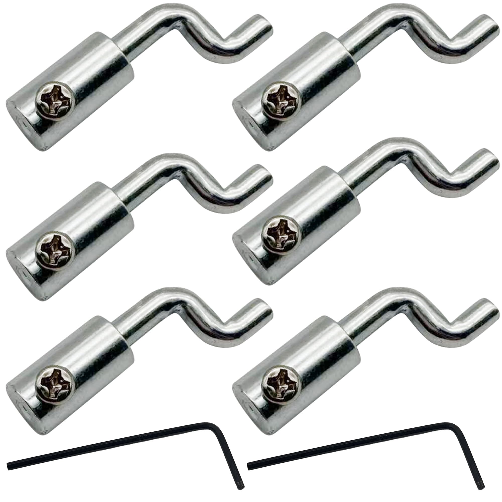 YGQ 6-pack Z bend throttle cable ends for quick lawn mower repairs and maintenance.