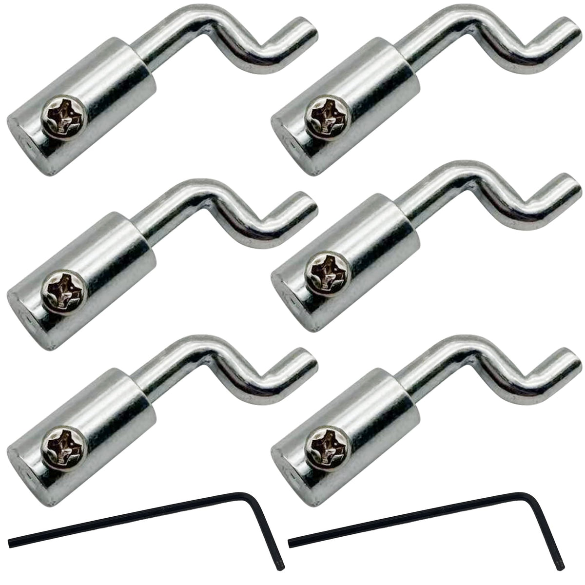 YGQ 6-pack Z bend throttle cable ends for quick lawn mower repairs and maintenance.