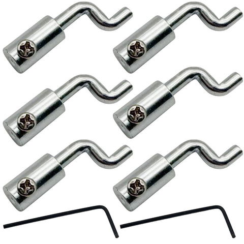 YGQ 6-pack Z bend throttle cable ends for quick lawn mower repairs and maintenance.