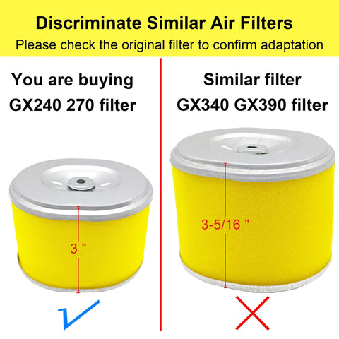YGQ AFZE28 compatibility with Honda GX-series and related small engines for versatile use.