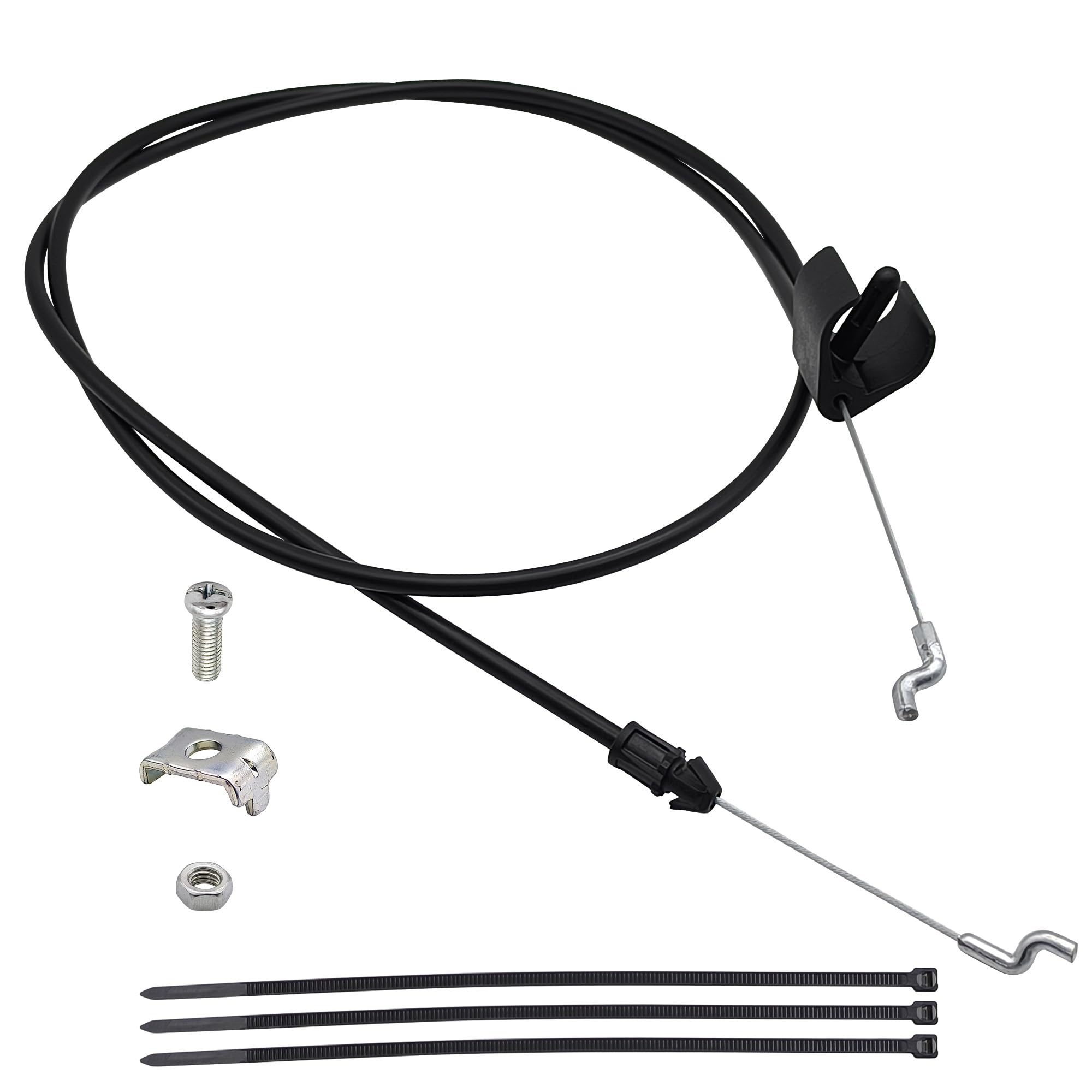 YGQ engine stop cable for Briggs & Stratton 22-inch mowers, enables quick engine shutoff.