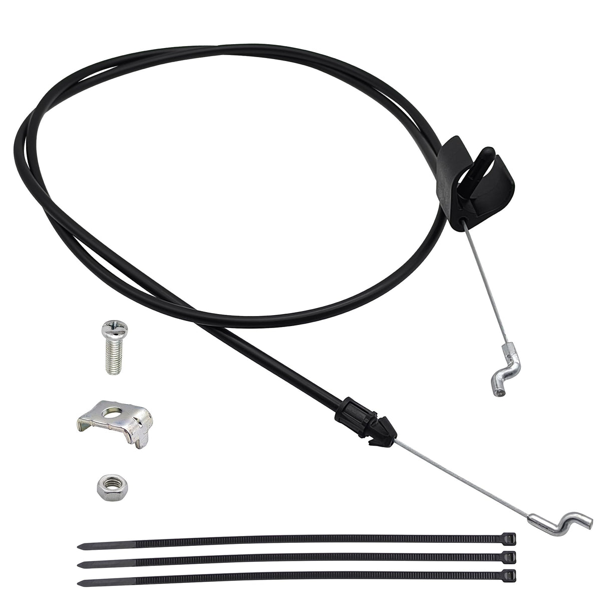 YGQ engine stop cable for Briggs & Stratton 22-inch mowers, enables quick engine shutoff.