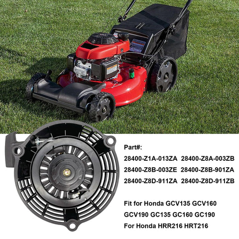 YGQ GCV160 pull-cord detail highlights durable rope and wear resistance.