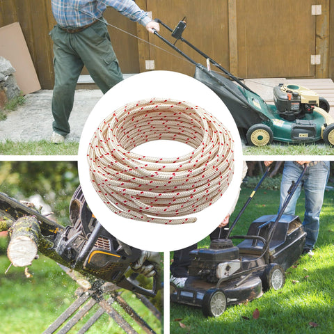 YGQ heavy-duty nylon 66 braid resists wear during routine starting.