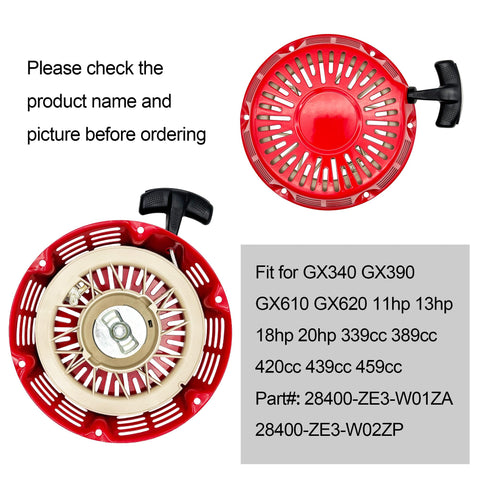 YGQ red pawl plate highlights key engagement in Honda-compatible starters