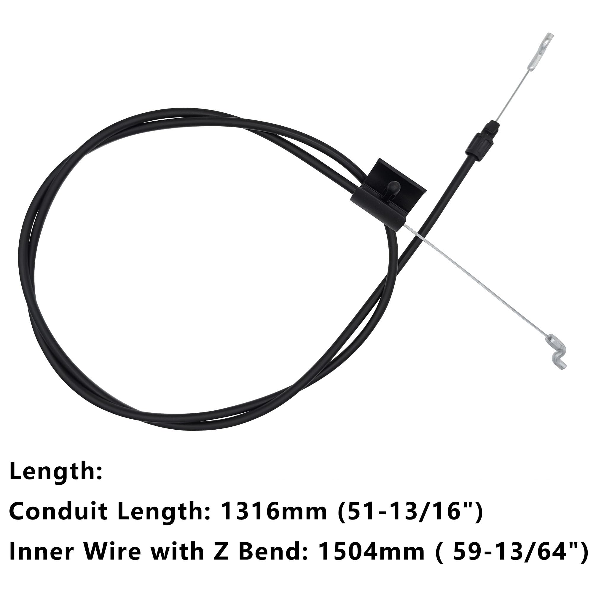 YGQ stop cable with Z bend highlights rustproof assembly for long life.