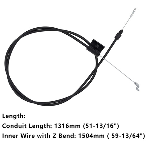 YGQ stop cable with Z bend highlights rustproof assembly for long life.