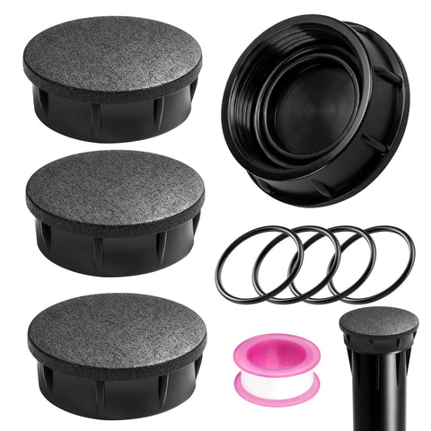 YGUAYINGC four-pack sprinkler cap on Hunter Pro head for seasonal shut-off