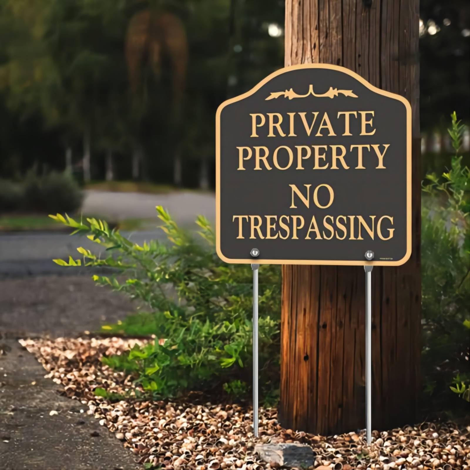 YHAIATTA elegant design enhances curb appeal along property lines