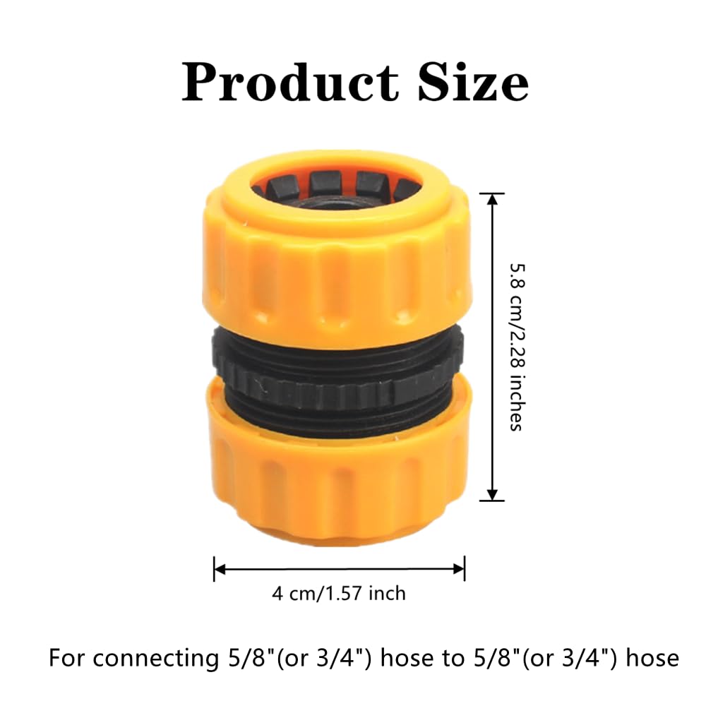 YHIBNE connector close-up shows tool-free installation and a tight seal.