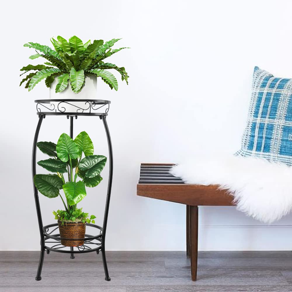 YHIJURS tri-prism frame provides sturdy support for heavy pots.
