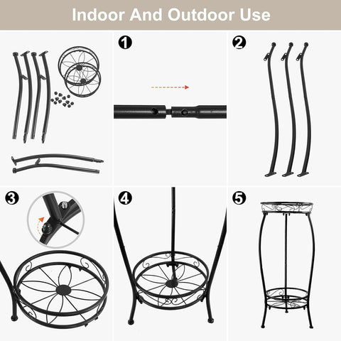 YHIJURS easy assembly with clear dimensions for quick setup