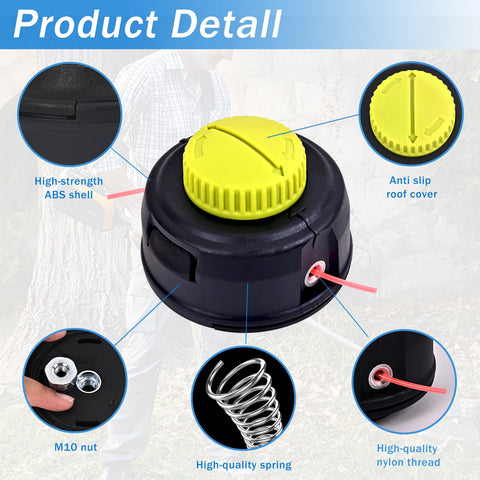 YHJDC T35 nylon line delivers long-lasting cutting performance