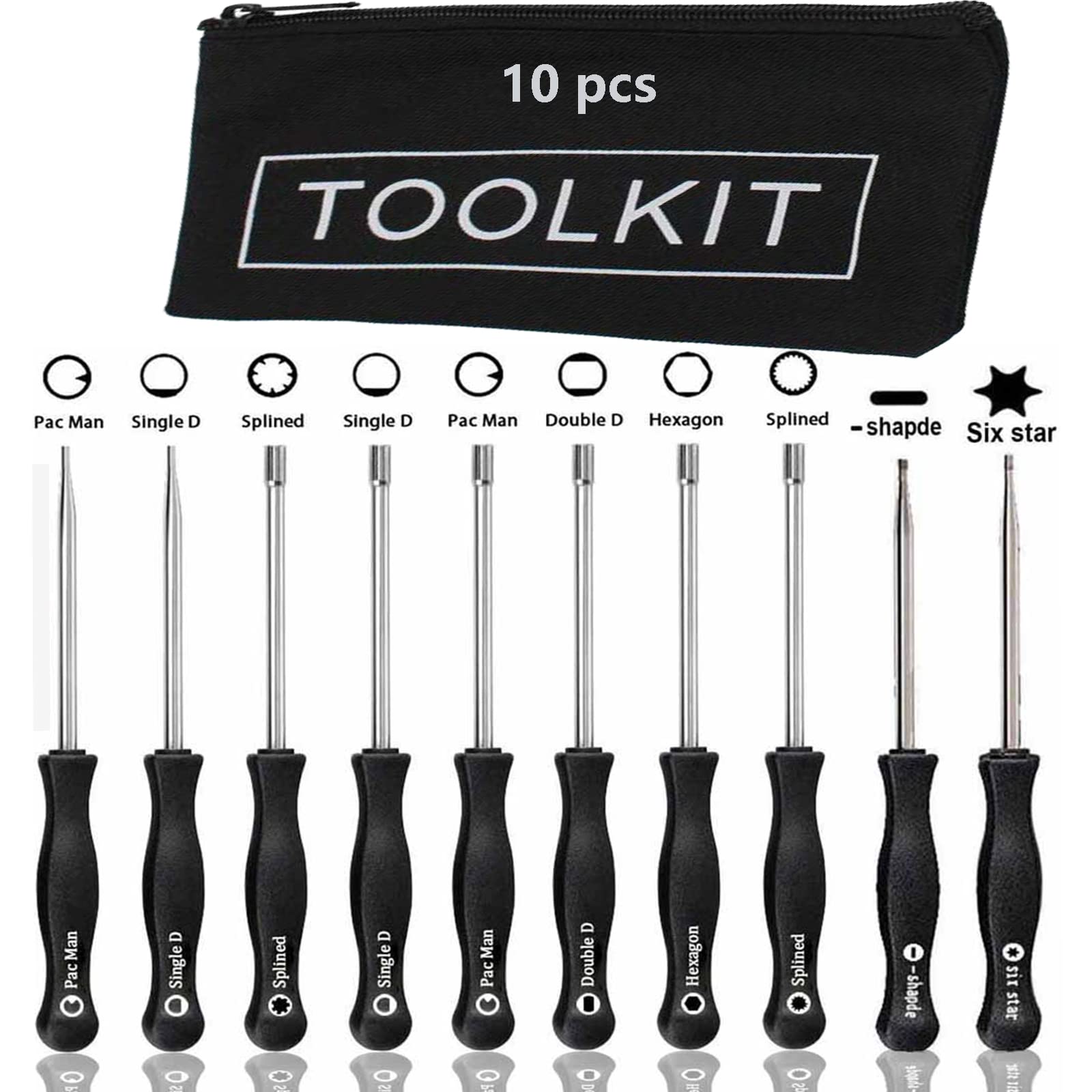YHLFOOZ carburetor adjustment tools with 21 teeth for precise tuning