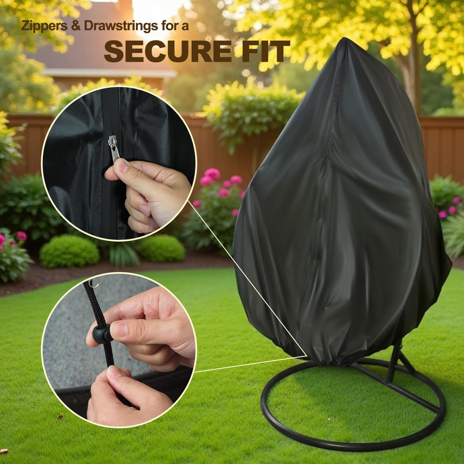 YHLOJIX easy-clean design with storage bag for simple care.
