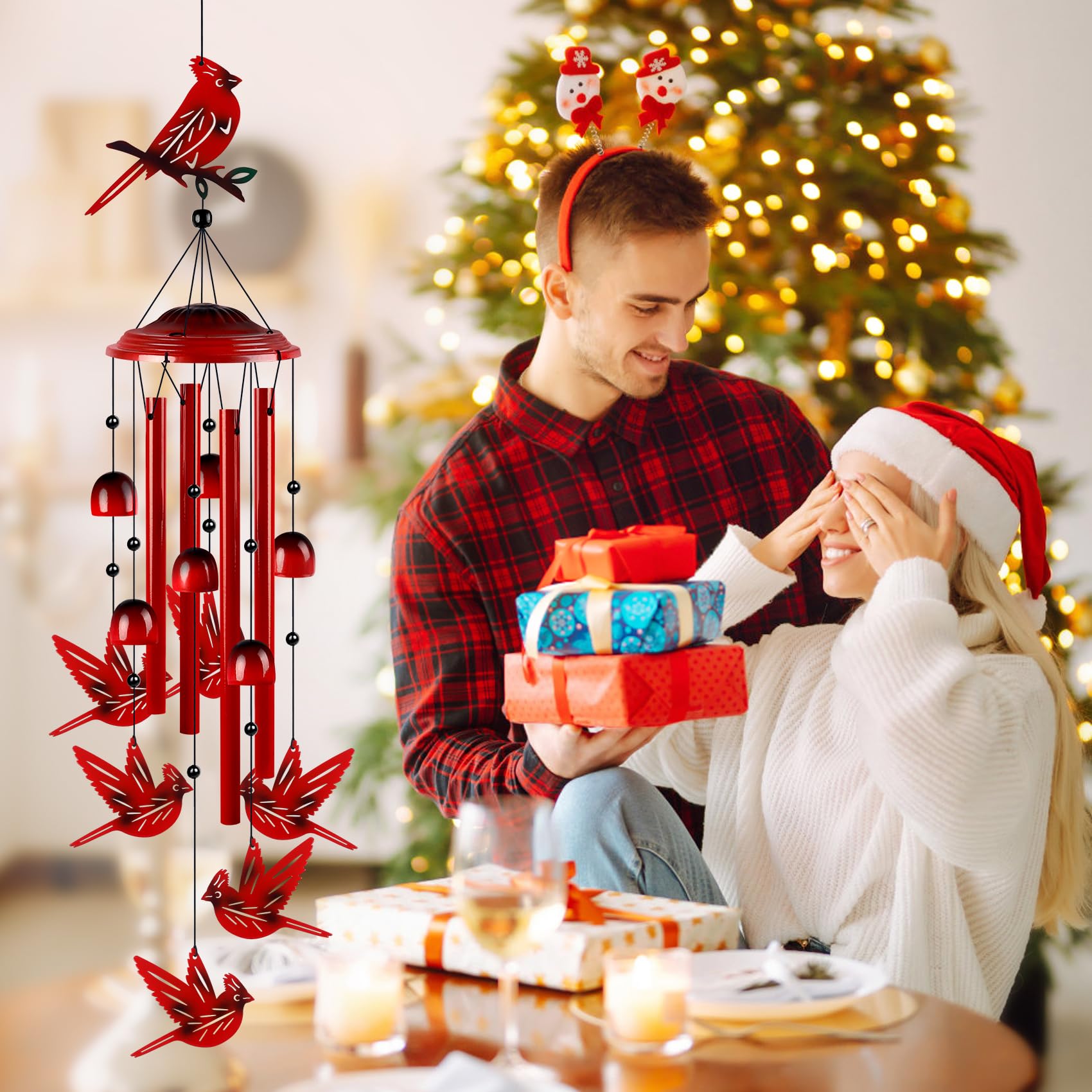 YHmall Wind Chimes provide gentle, harmonious sounds for neighbors' enjoyment