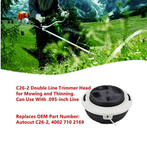 YHOPARTS C26-2 installs easily on many Stihl weed eaters.