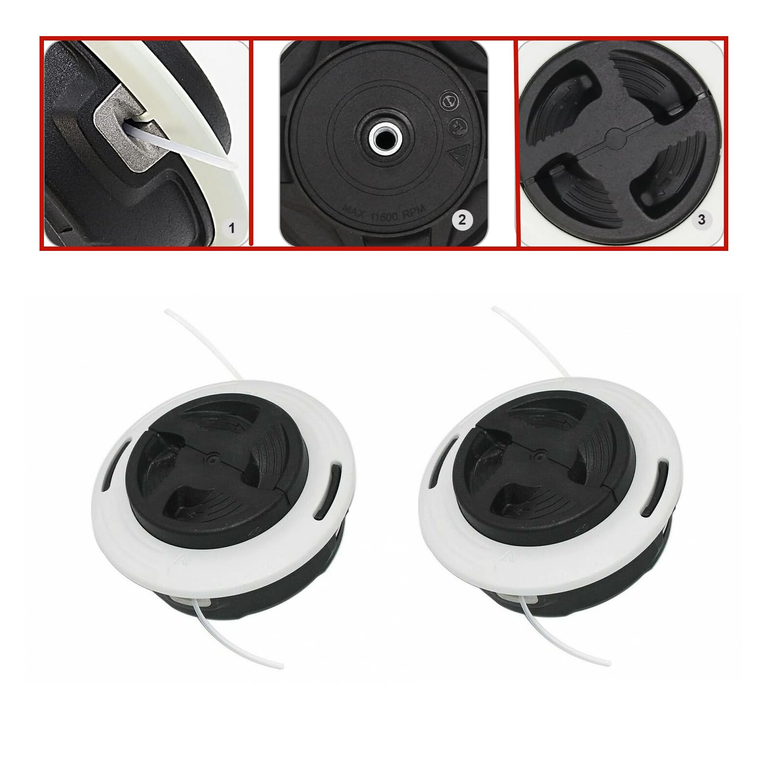 YHOPARTS C26-2 2-pack provides ready-to-use replacement heads.