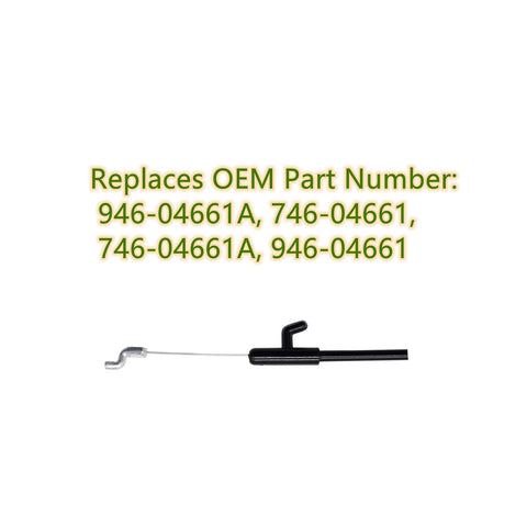 yhoparts cable fits MTD, Troy-Bilt, Craftsman, and more for versatile mower repair