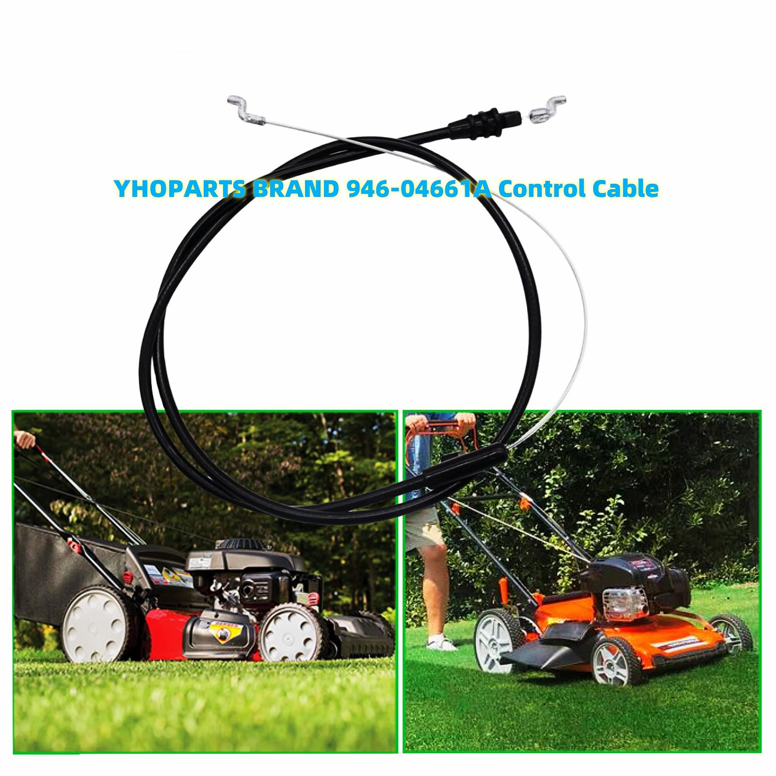 Close-up of yhoparts cable ends showing Z-bend ends for secure installation